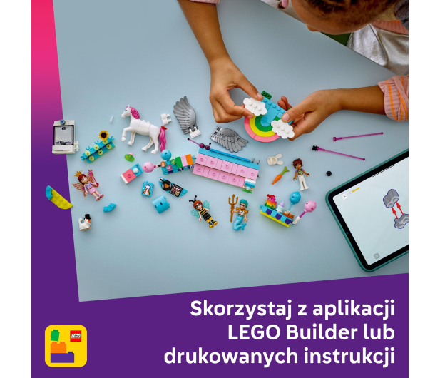 LEGO Friends 42661 Bal przebierańców z jednorożcem i wróżką - 1331627 - zdjęcie 8